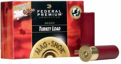 12 Gauge 10 Rounds Ammunition Federal Cartridge 3 1/2" 2 1/4 oz Lead #4